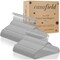 Casafield 100 Velvet Non-Slip Suit Hangers - Space Saving & Swivel Hook for Dress Clothes, Coats, Pants, Shirts, Skirts